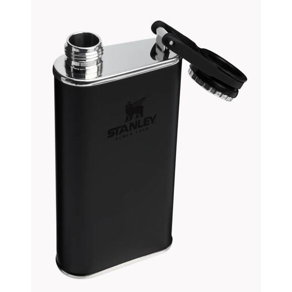 Classic Easy Fill Wide Mouth Flask | 8 OZ | CLASSIC BLACK - Picture 3 of 7